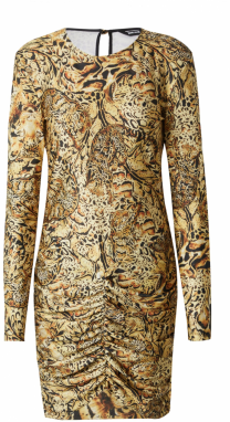 Just Cavalli Šaty 'VESTITI'  koňaková / medová / čierna