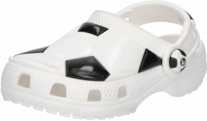 Crocs Otvorená obuv 'Classic Soccer Ball'  čierna / biela