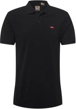 LEVI'S ® Tričko 'Housemark Polo'  červená / čierna