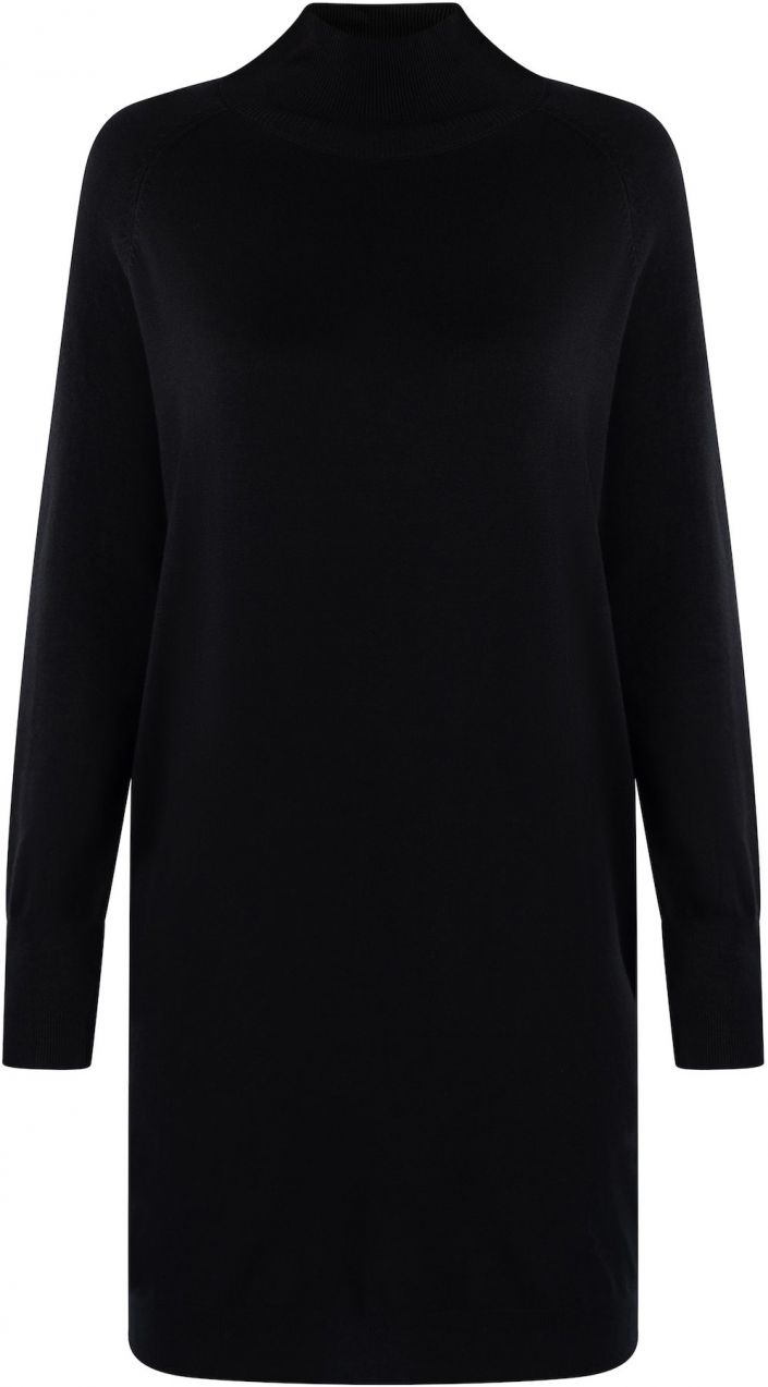 RISA Pletené šaty  čierna