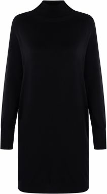 RISA Pletené šaty  čierna