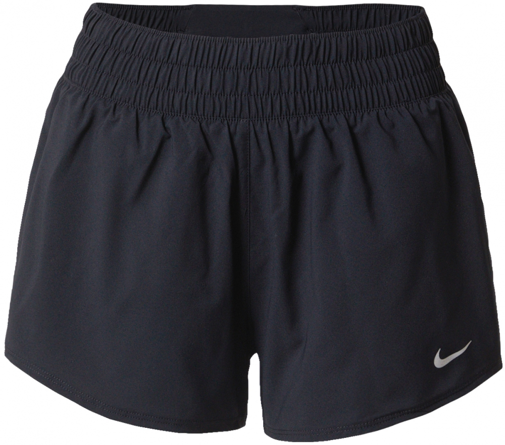 NIKE Športové nohavice 'ONE'  čierna / biela