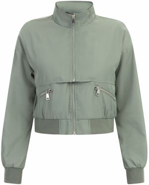 faina Prechodná bunda  pastelovo zelená