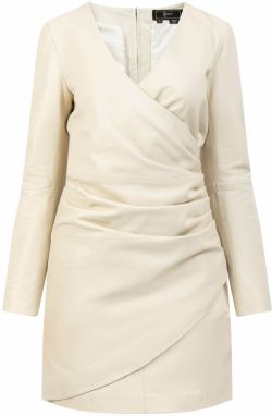 faina Šaty  biela ako vlna