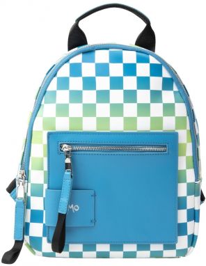MYMO Batoh  tyrkysová / svetlozelená / biela