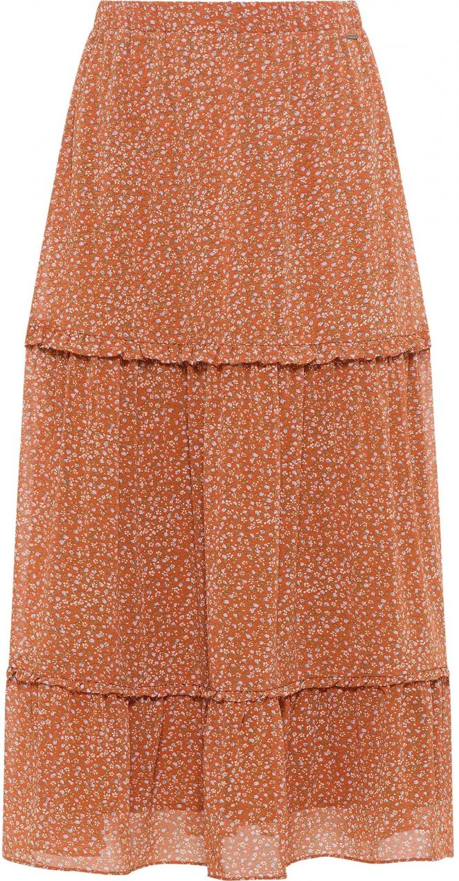 DreiMaster Vintage Sukňa  krémová / dymovo modrá / zelená / homárová