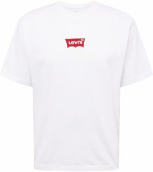 LEVI'S ® Tričko 'Vintage Fit Graphic Tee'  červená / biela