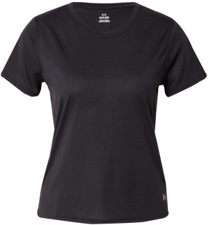 UNDER ARMOUR Funkčné tričko 'Streaker'  sivá / čierna