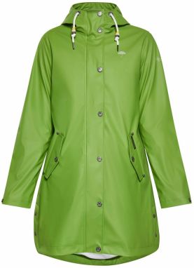 Schmuddelwedda Funkčný kabát  striebornosivá / svetlozelená