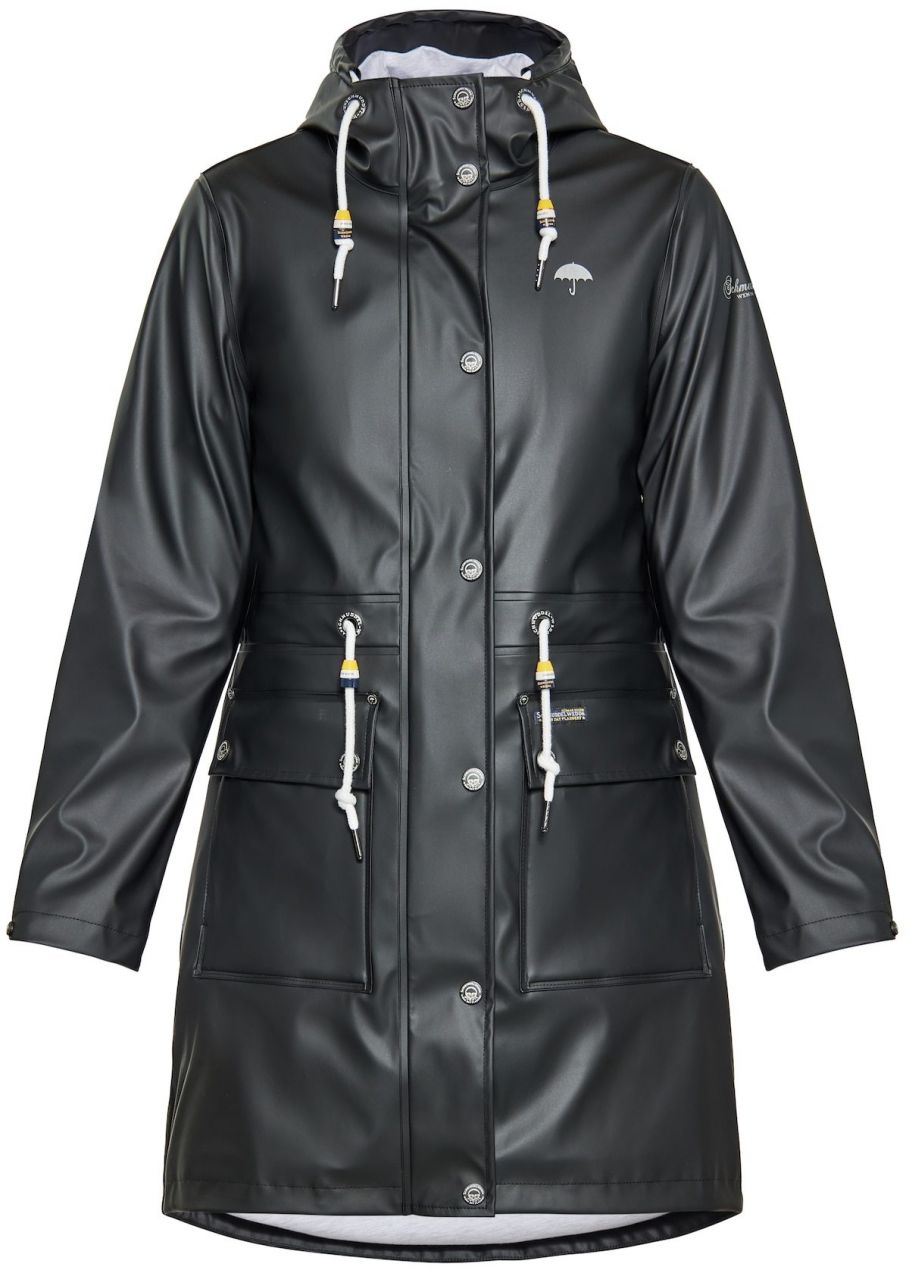 Schmuddelwedda Funkčný kabát  čierna