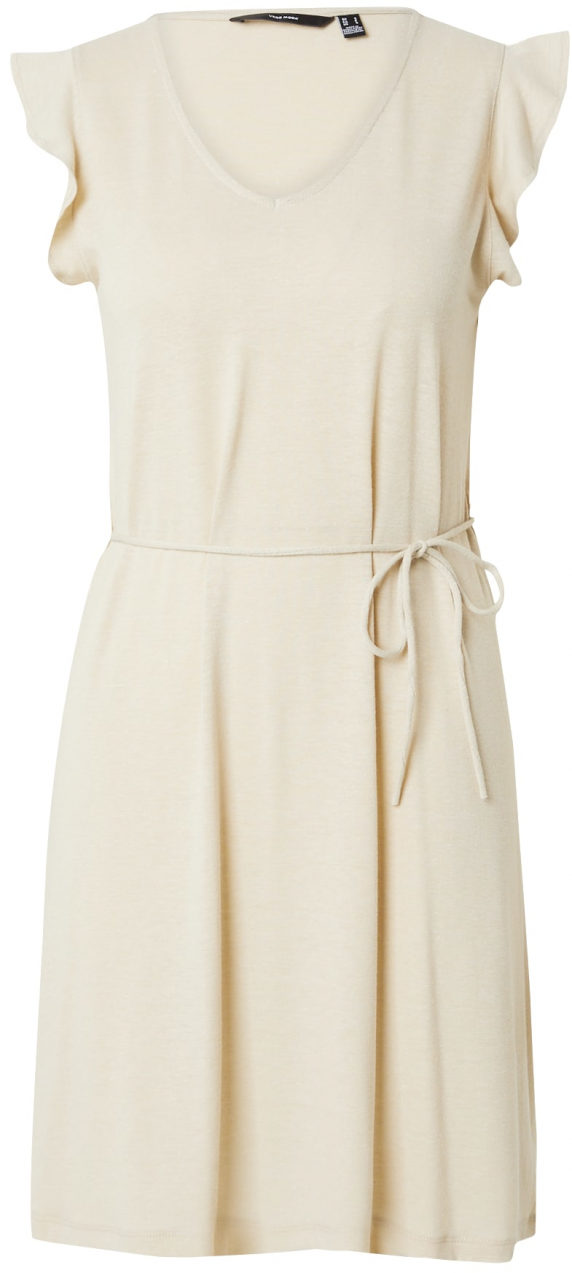 VERO MODA Šaty 'JUNE'  sivobéžová