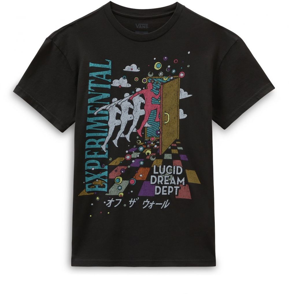 VANS Tričko 'Vivid Dreams'  vodová / svetlosivá / olivová / čierna