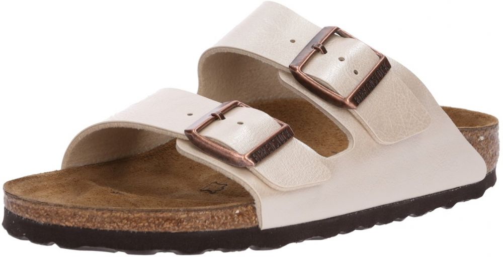 BIRKENSTOCK Šľapky 'Arizona'  perlovo biela