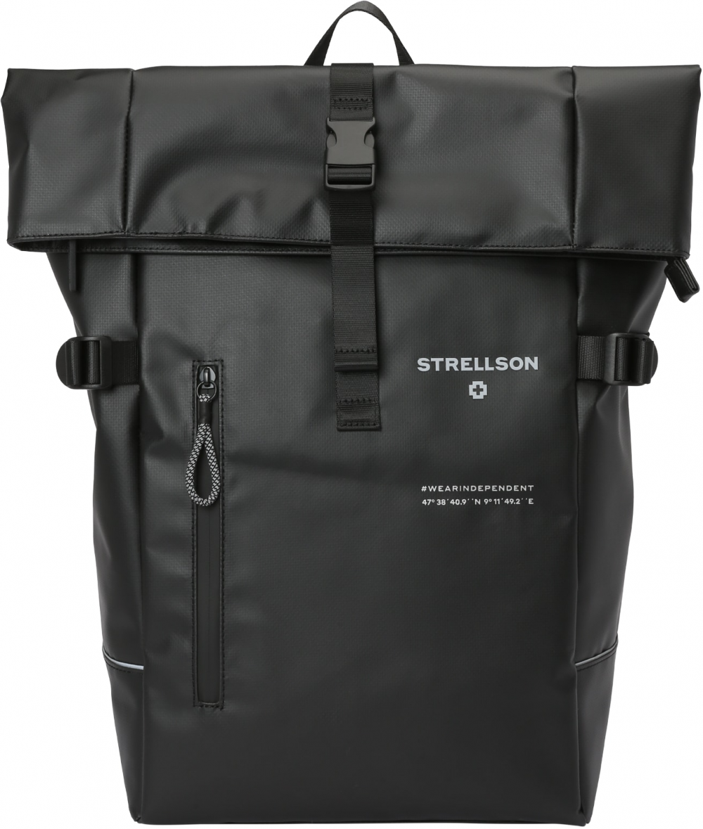 STRELLSON Batoh 'Stockwell 2.0 Eddie'  čierna / biela