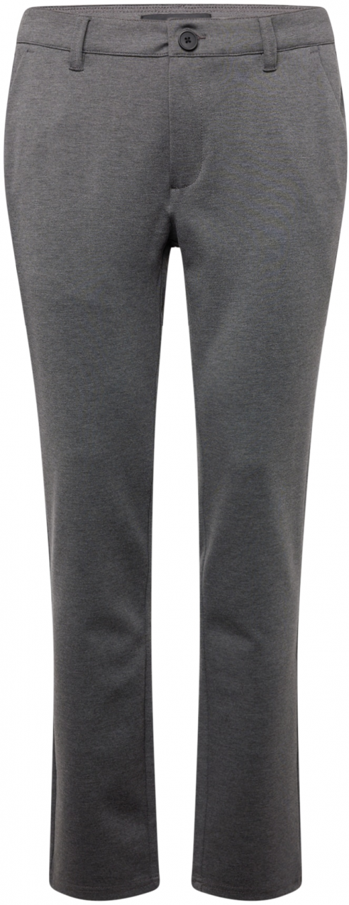 BLEND Chino nohavice 'Langford'  tmavosivá