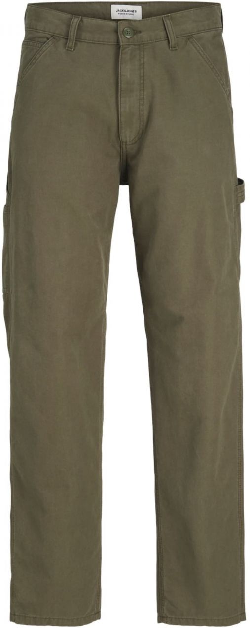 JACK & JONES Chino nohavice 'JPSTeddie JJBarkley'  olivová