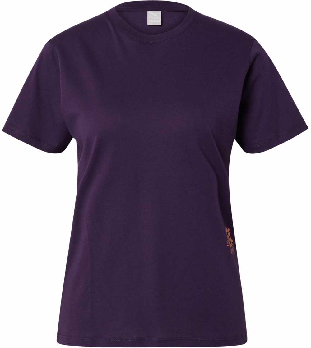 Iriedaily Tričko  tmavofialová / oranžová / svetloružová / biela