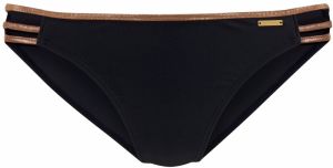 BRUNO BANANI Bikinové nohavičky  zlatá / čierna