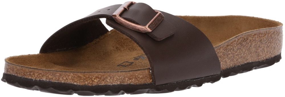 BIRKENSTOCK Žabky 'Madrid'  tmavohnedá
