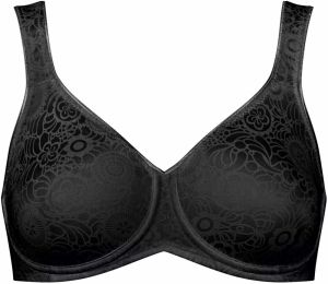 TRIUMPH Zmenšujúca podprsenka  tmavosivá / čierna