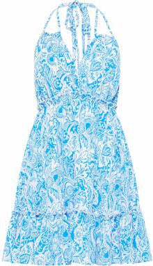 IZIA Letné šaty  svetlomodrá / biela