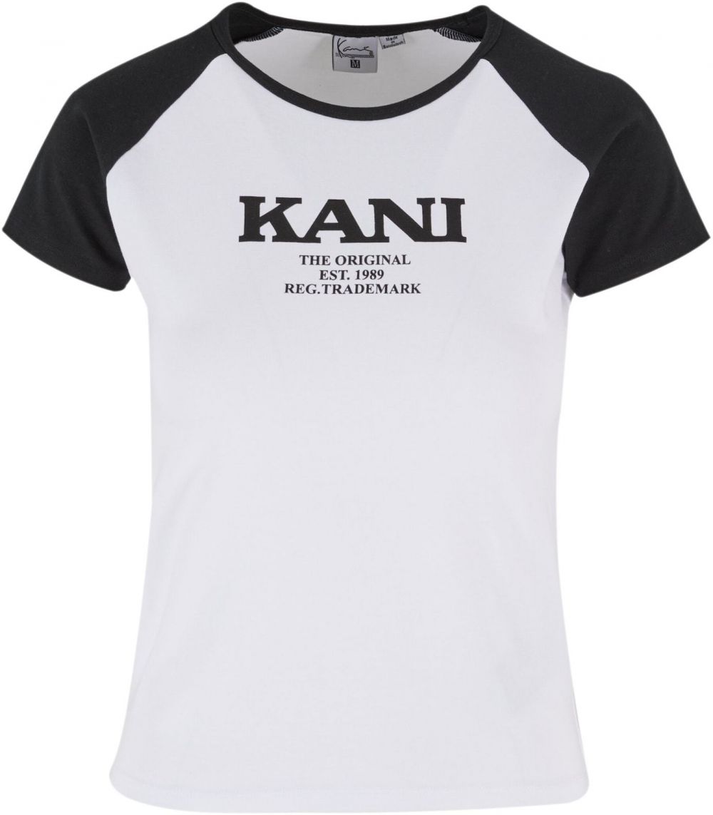 Karl Kani Tričko  čierna / biela