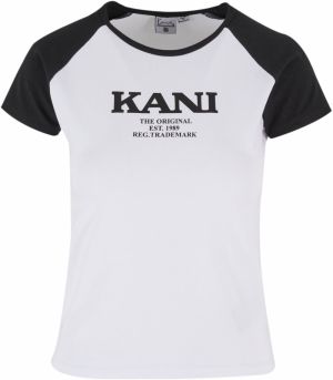 Karl Kani Tričko  čierna / biela