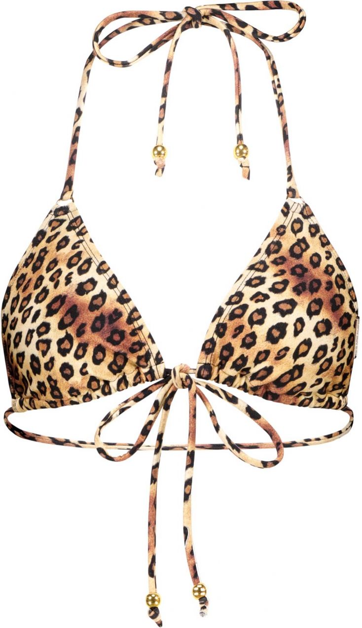 Alife and Kickin Bikinový top 'Chupa'  béžová / hnedá / čierna