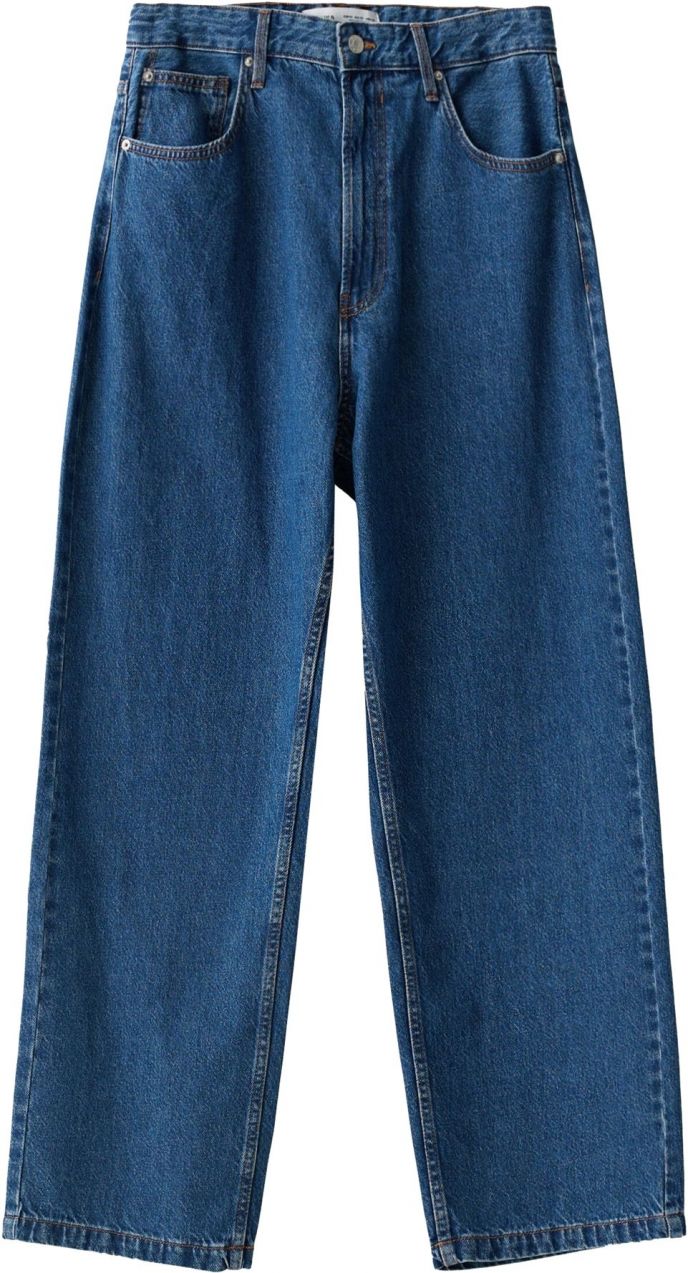 Bershka Džínsy  modrá