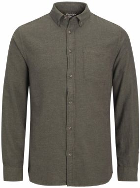 JACK & JONES Košeľa 'JJEClassic'  kaki