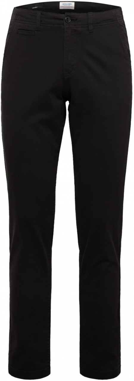 JACK & JONES Chino nohavice 'JPStace JJHarlow'  čierna