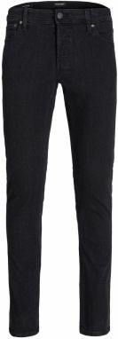JACK & JONES Džínsy 'JJIGlenn'  čierny denim