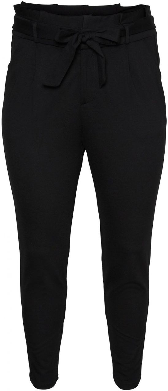 Vero Moda Curve Plisované nohavice 'Eva'  čierna