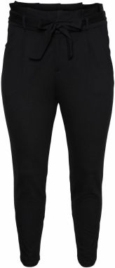Vero Moda Curve Plisované nohavice 'Eva'  čierna