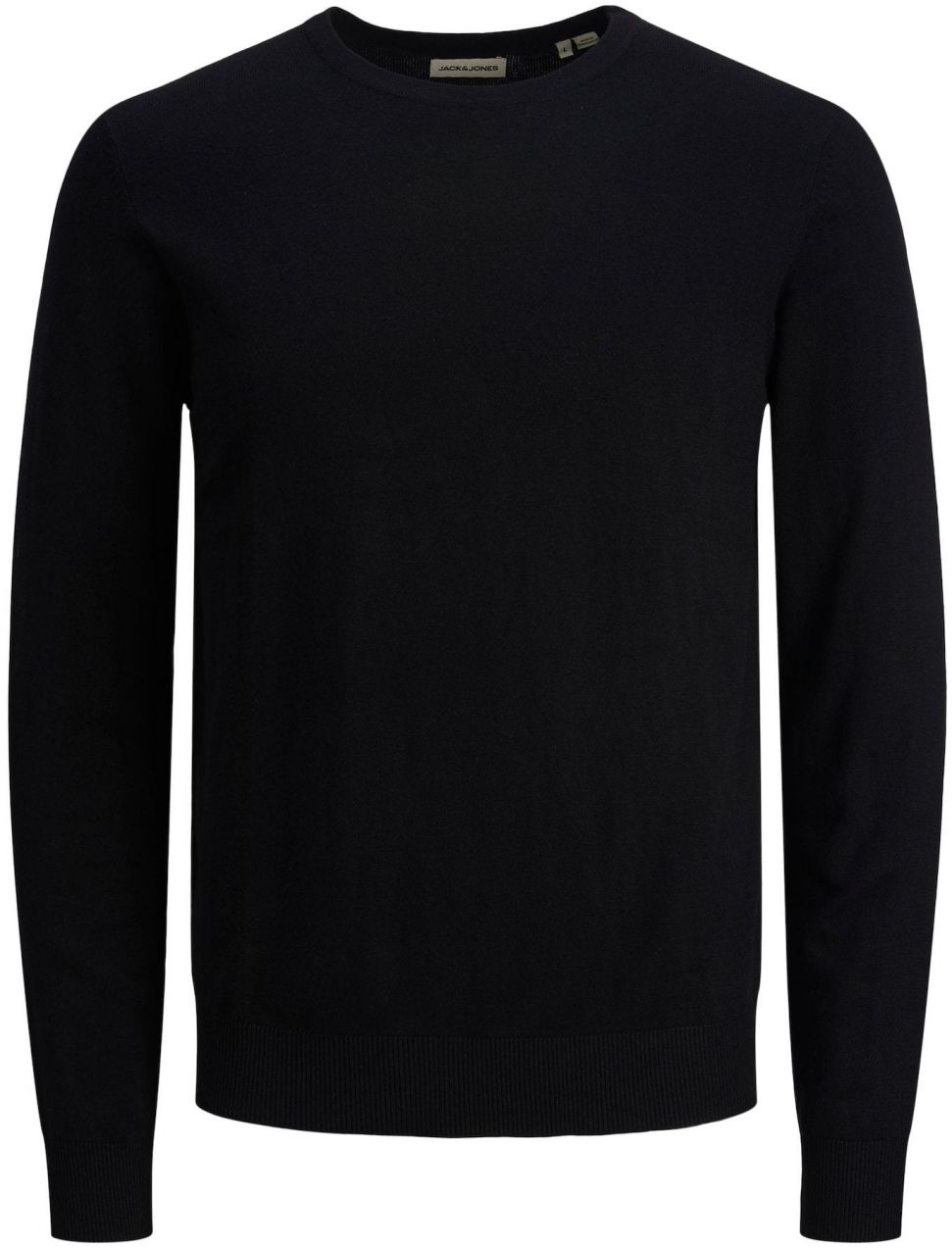 JACK & JONES Sveter 'JJEEmil'  čierna