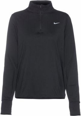 NIKE Funkčné tričko 'Swift Element'  čierna / biela