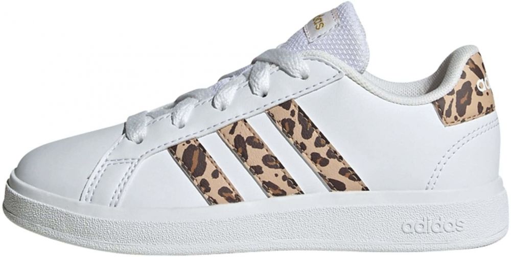 ADIDAS SPORTSWEAR Tenisky 'Grand Court 2.0'  béžová / farba ťavej srsti / tmavohnedá / biela