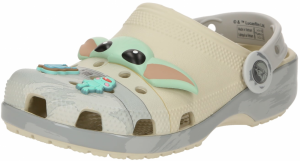 Crocs Otvorená obuv 'Grogu Classic'  béžová / svetlomodrá / sivá / mätová