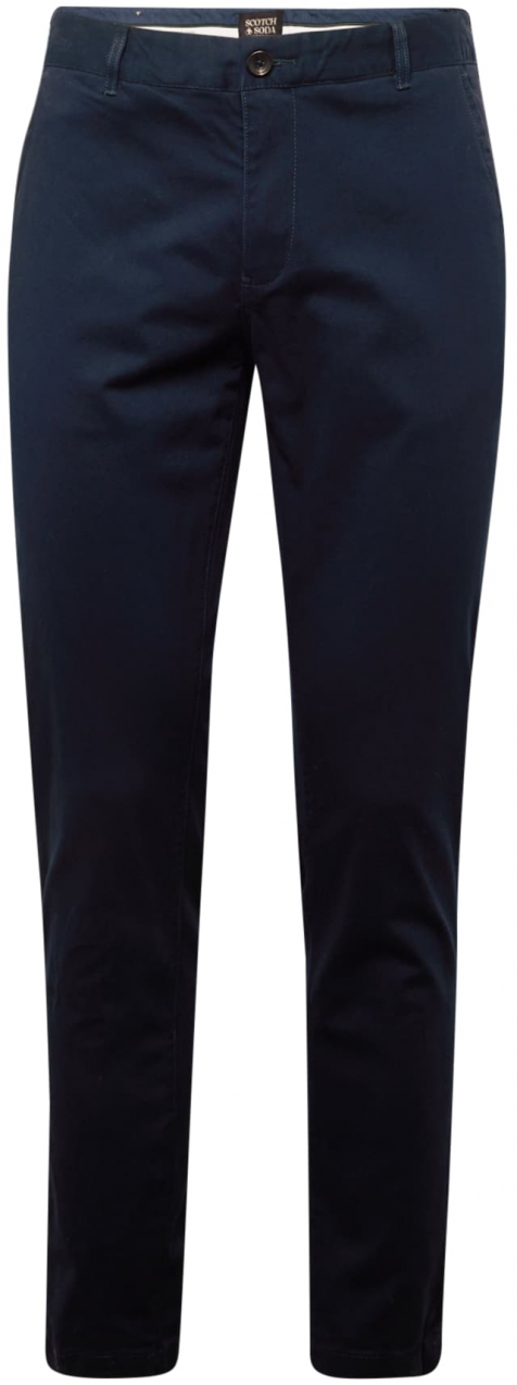 SCOTCH & SODA Chino nohavice 'Mott'  námornícka modrá