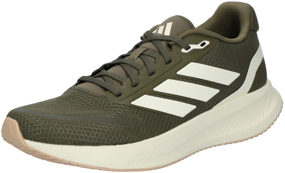 ADIDAS PERFORMANCE Bežecká obuv 'Runfalcon 5'  tmavozelená / biela