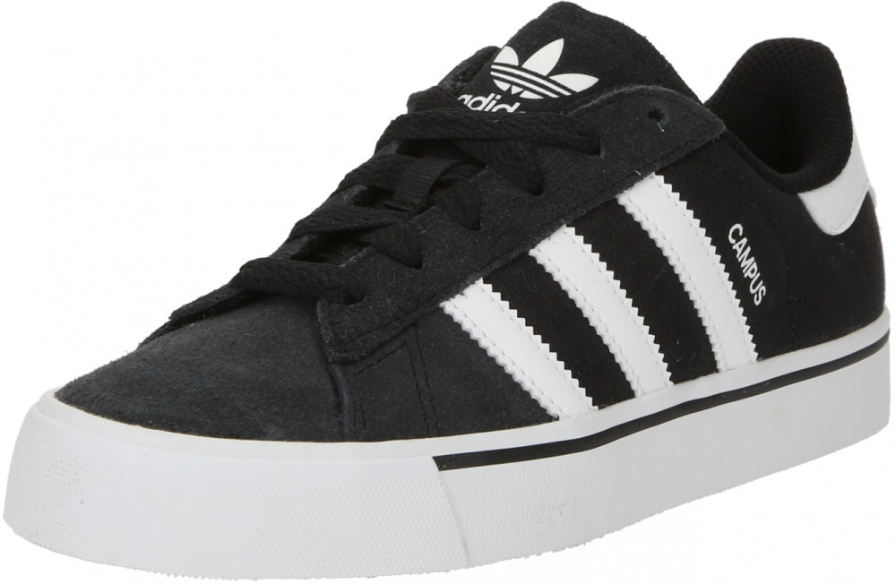 ADIDAS ORIGINALS Tenisky 'CAMPUS VULC J'  čierna / biela