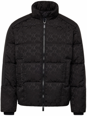ARMANI EXCHANGE Zimná bunda  čierna