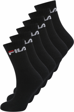 FILA Ponožky  červená / čierna / biela