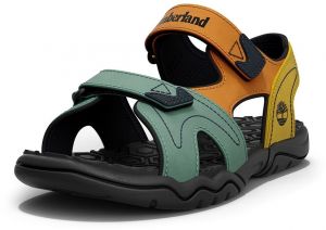 TIMBERLAND Otvorená obuv 'Adventure Seeker'  žltá / mätová / svetlooranžová / čierna