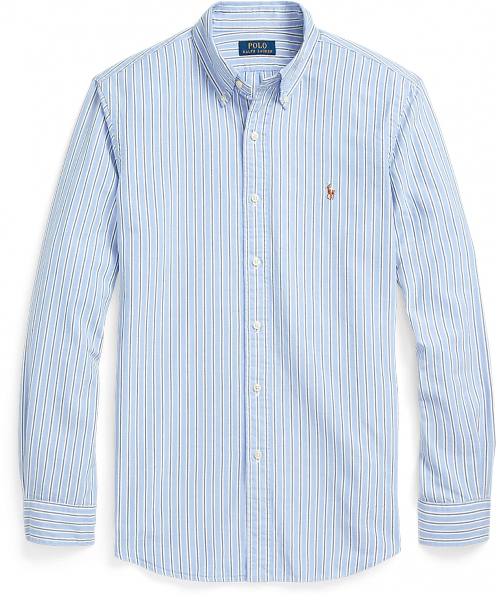 Polo Ralph Lauren Košeľa  námornícka modrá / svetlomodrá / kapučíno / biela