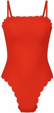 Hunkemöller Jednodielne plavky  červená