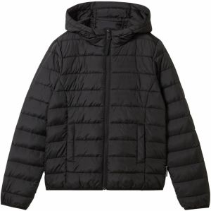 TOM TAILOR DENIM Prechodná bunda  čierna