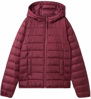 TOM TAILOR DENIM Prechodná bunda  vínovo červená