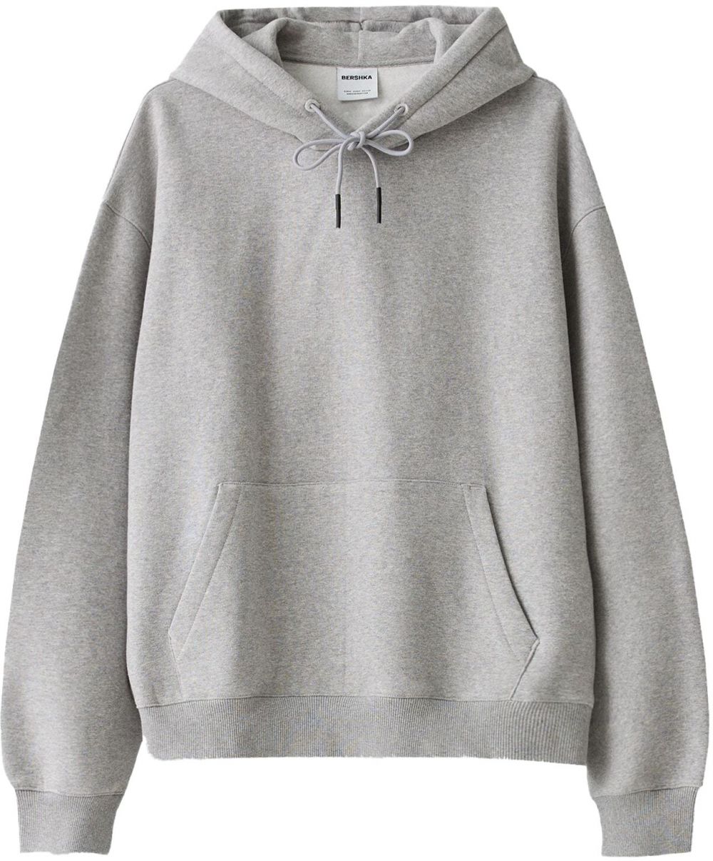 Bershka Mikina  sivá
