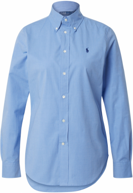Polo Ralph Lauren Blúzka  námornícka modrá / svetlomodrá